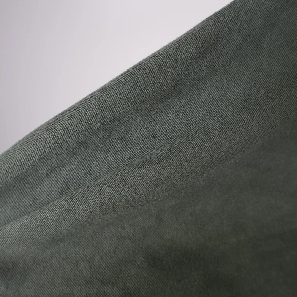 Vintage Banana Republic Safari Travel Button Down‎ Shirt Utility Green Cotton L